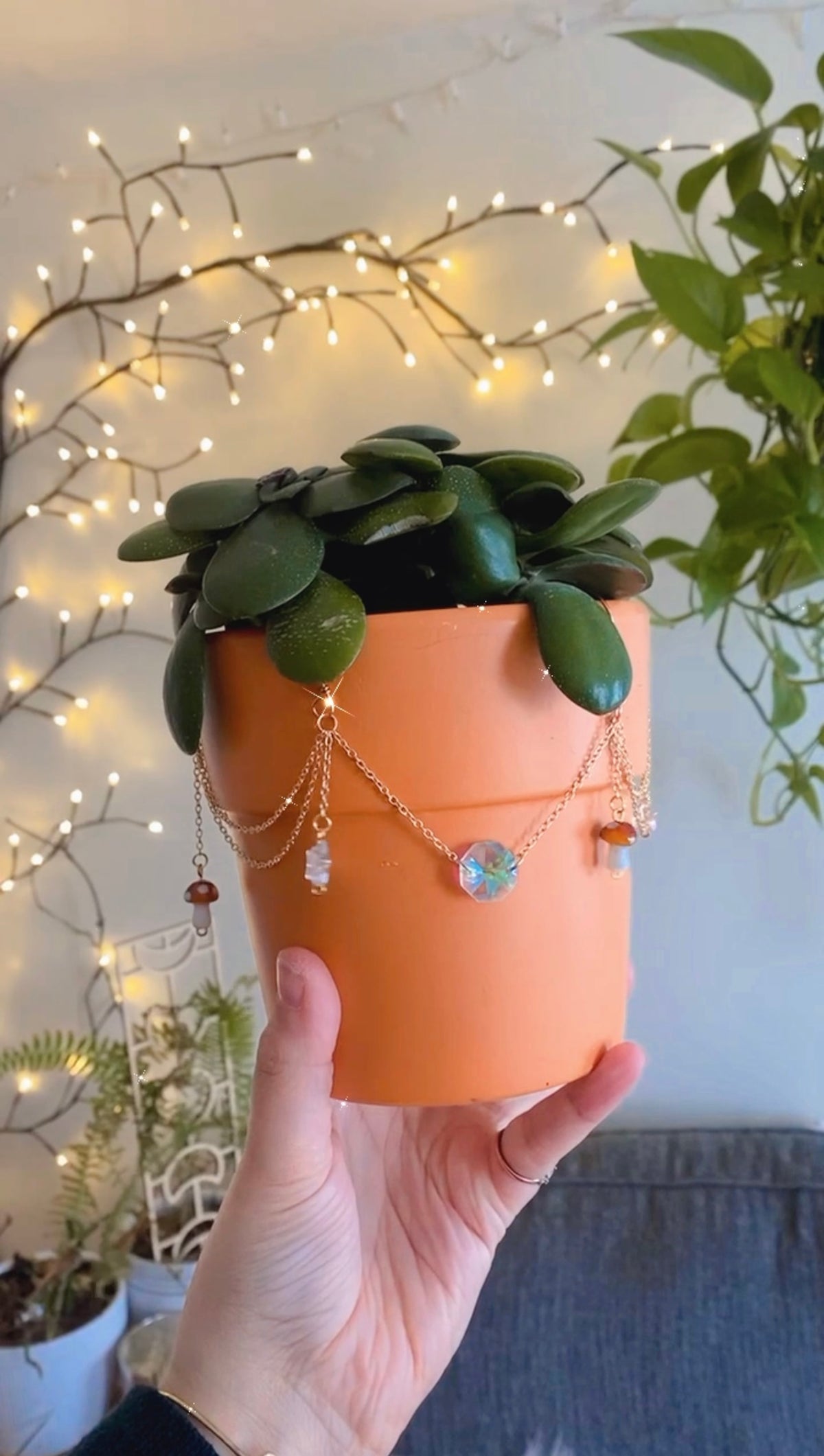 Custom Plant Pot + Jewelry