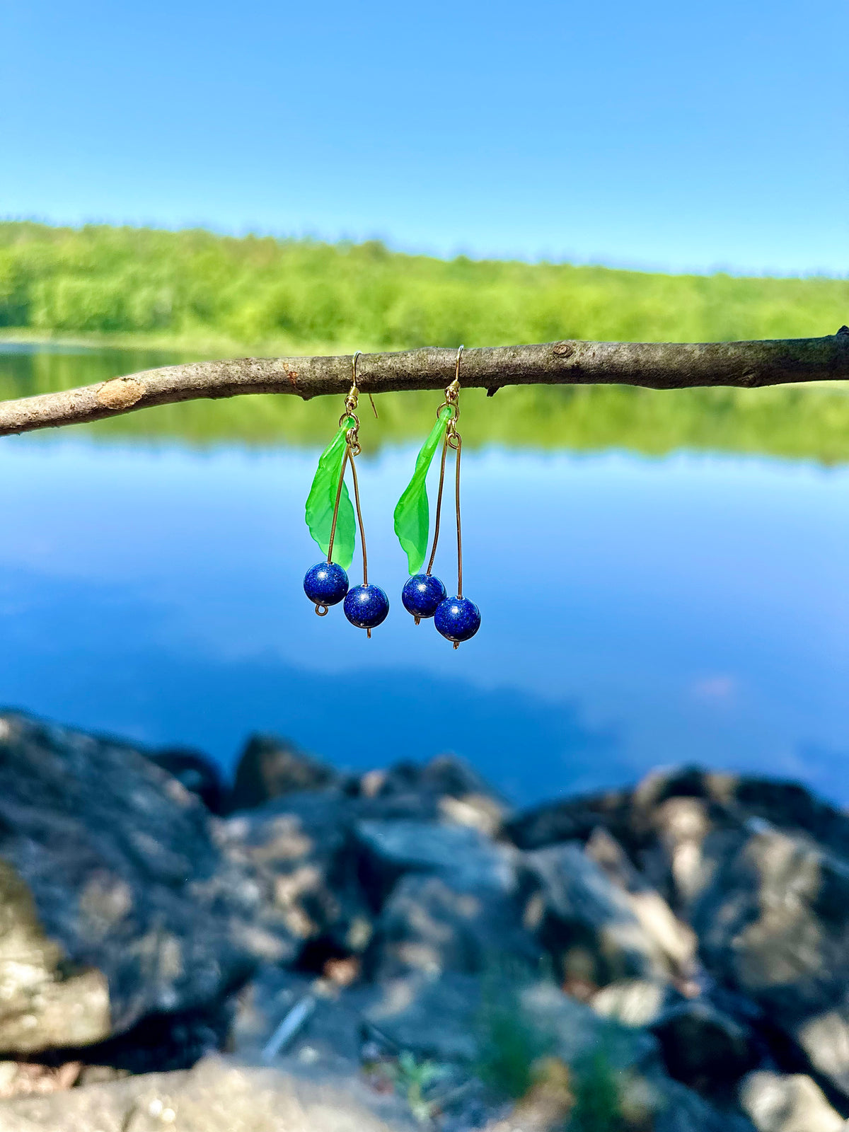 Blueberry Earrings